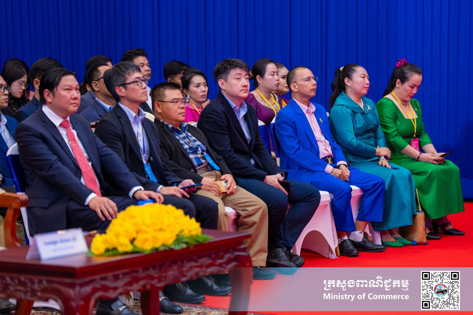 His Excellency SAMHENG Bora, Secretary of State of the Ministry of Commerce, Presides over the Opening of a Discussion on “Strengthening Trade, Investment and Logistics Connectivity: Promoting Private Sector Development and Cambodian Products Diversification” ...